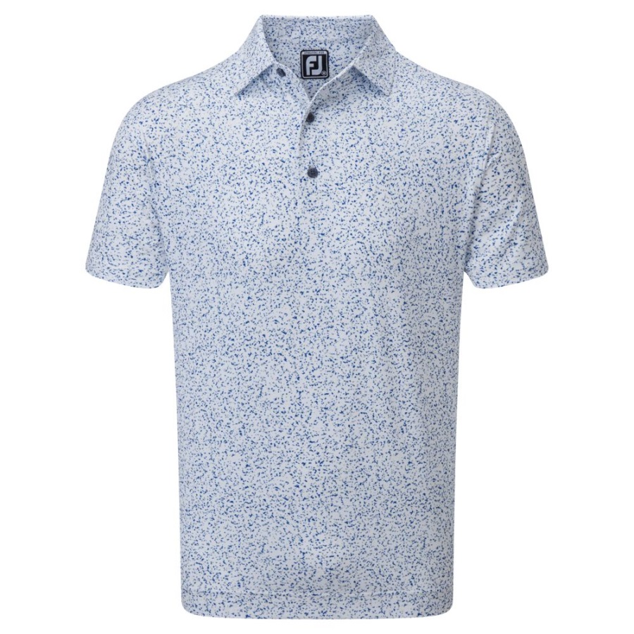 White Granite Print Lisle Footjoy