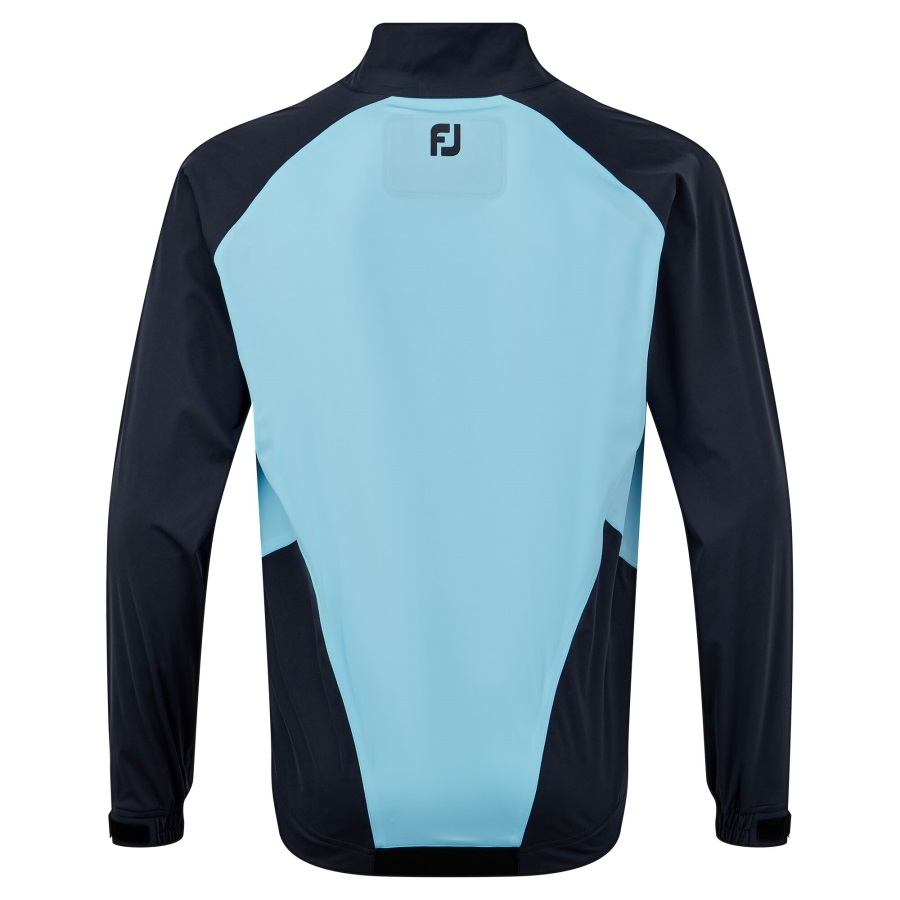 Footjoy Navy-Light Blue FJ HydroKnit Rain Pullover