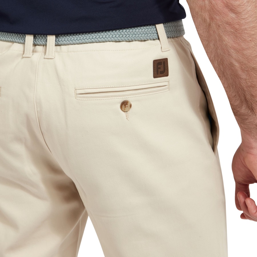 FJ Tapered Fit Chino Footjoy Stone