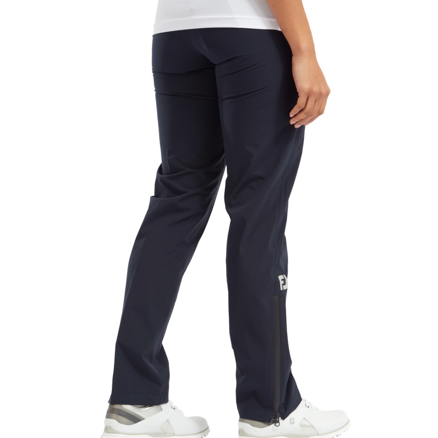 Navy FJ Hydrolite V2 Rain Trousers Women Footjoy