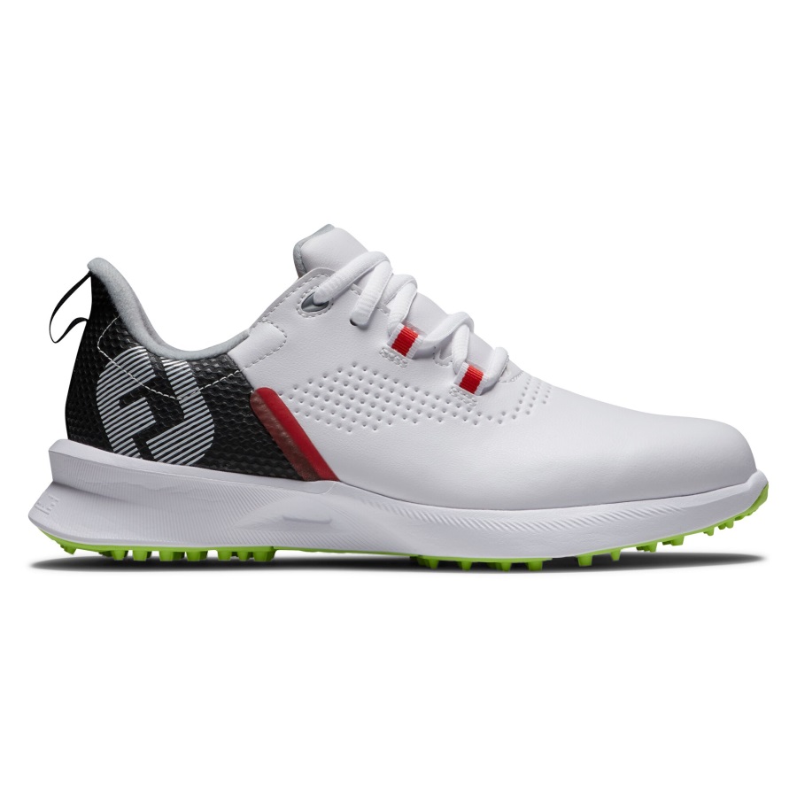 White-Black-Lime Fuel Junior Footjoy