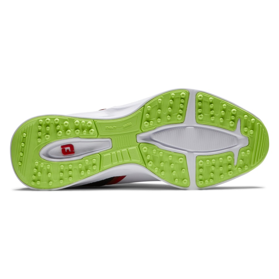 White-Black-Lime Fuel Junior Footjoy