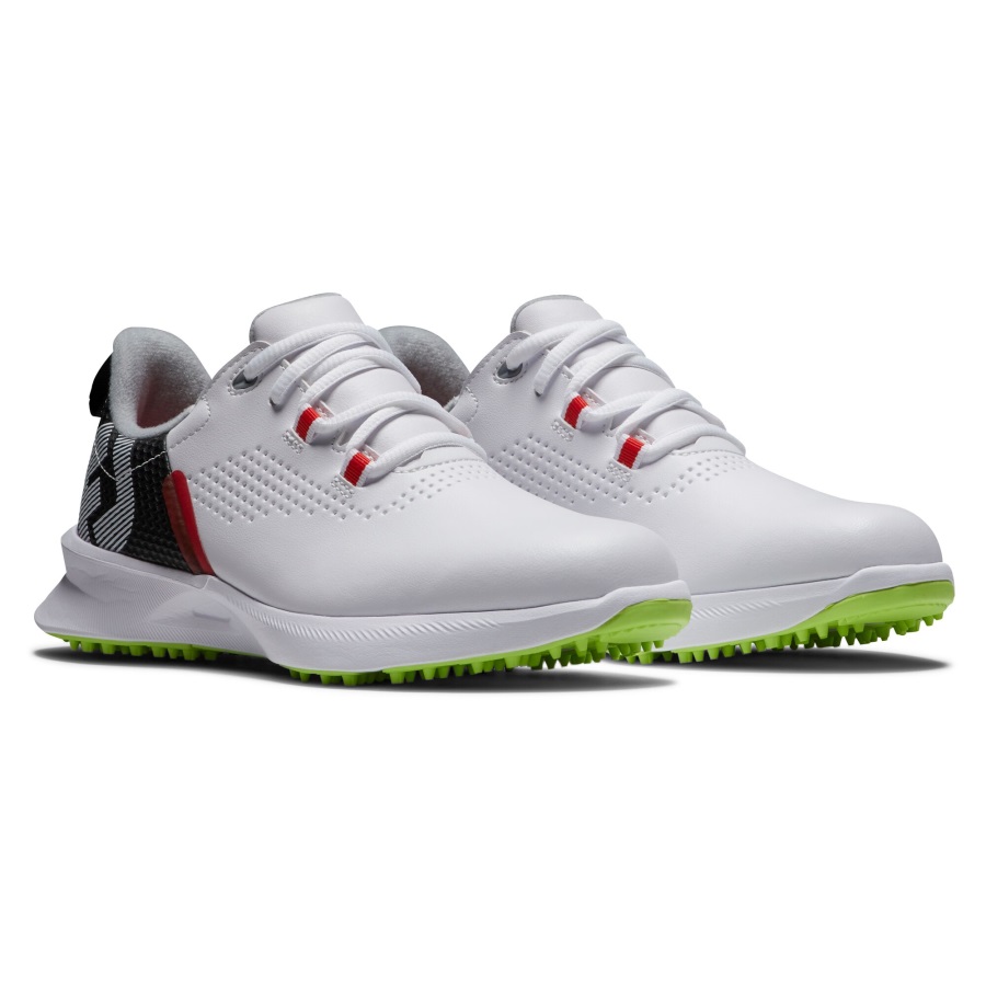 White-Black-Lime Fuel Junior Footjoy
