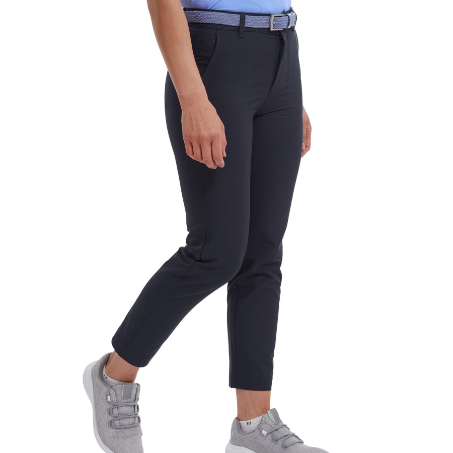 Stretch Cropped Pants Footjoy Navy