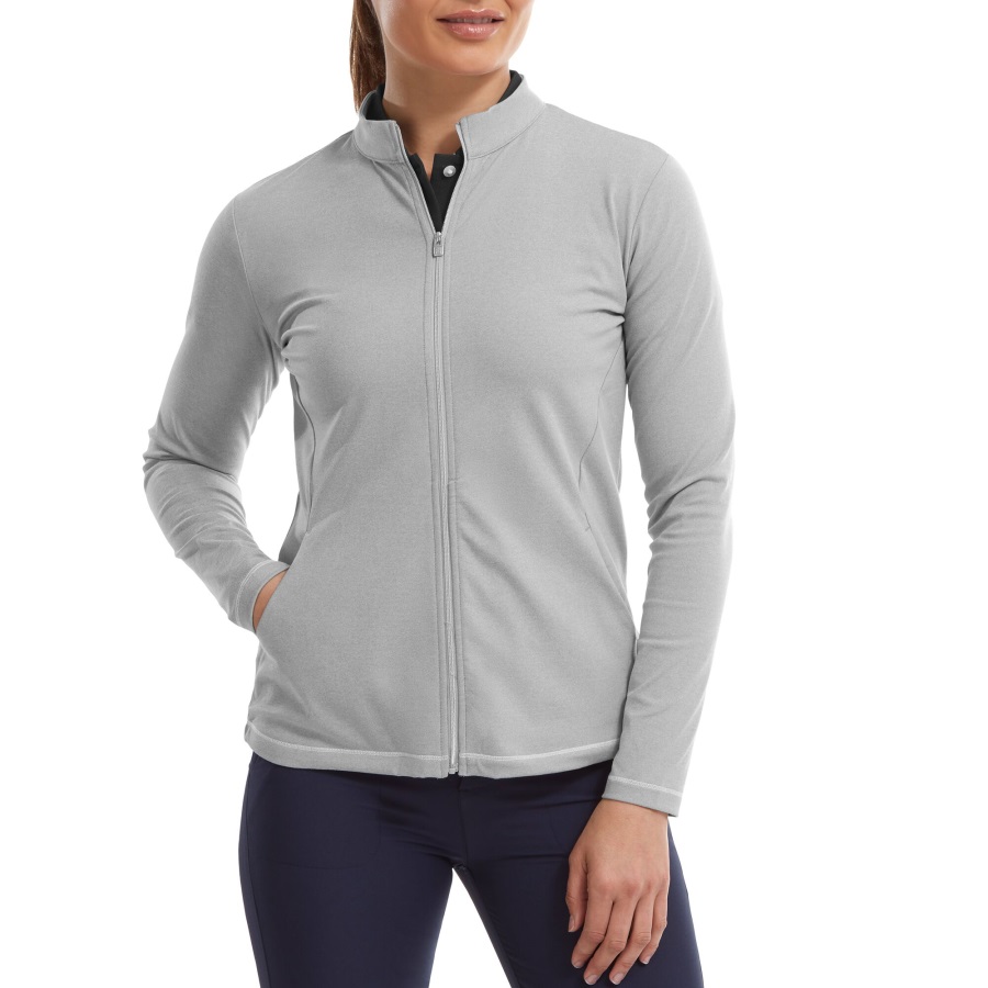 Full-Zip Midlayer Footjoy Grey