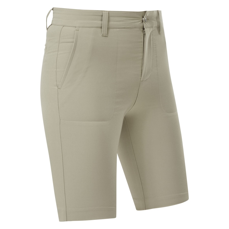 Stretch Shorts Khaki Footjoy