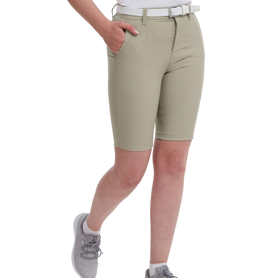 Stretch Shorts Khaki Footjoy