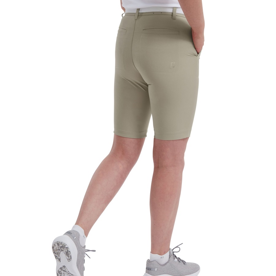 Stretch Shorts Khaki Footjoy