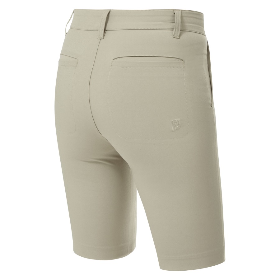 Stretch Shorts Khaki Footjoy