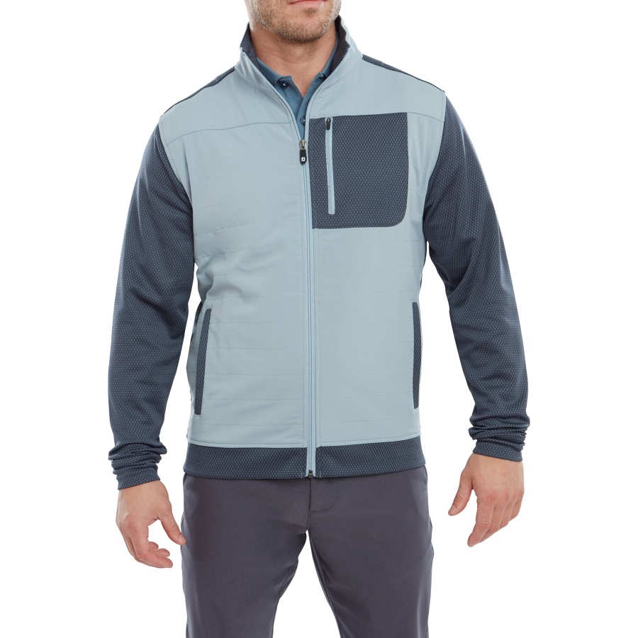 Footjoy Charcoal-Grey ThermoSeries Hybrid Jacket