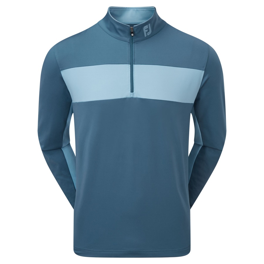 Blue-Dusk Blue Footjoy Engineered Chest Stripe Chill-Out