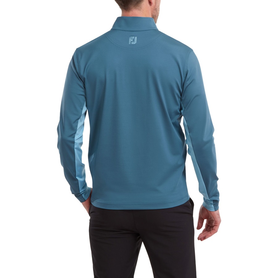 Blue-Dusk Blue Footjoy Engineered Chest Stripe Chill-Out