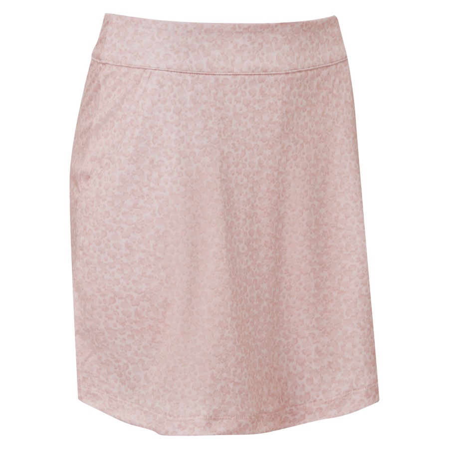 Footjoy Blush Pink Women's Interlock Print Skort