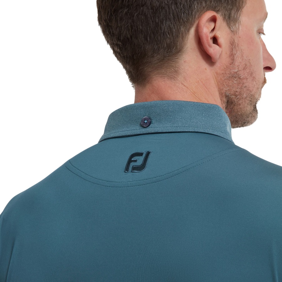 Ink Footjoy Tonal Trim Solid with Pocket Lisle