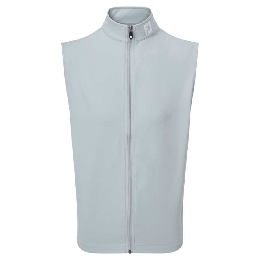 Full-Zip Knit Vest Footjoy Grey
