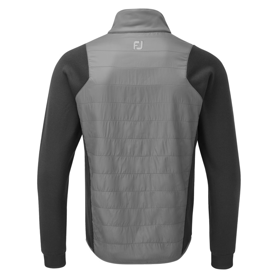 Charcoal-Grey FJ Hybrid Jacket Footjoy