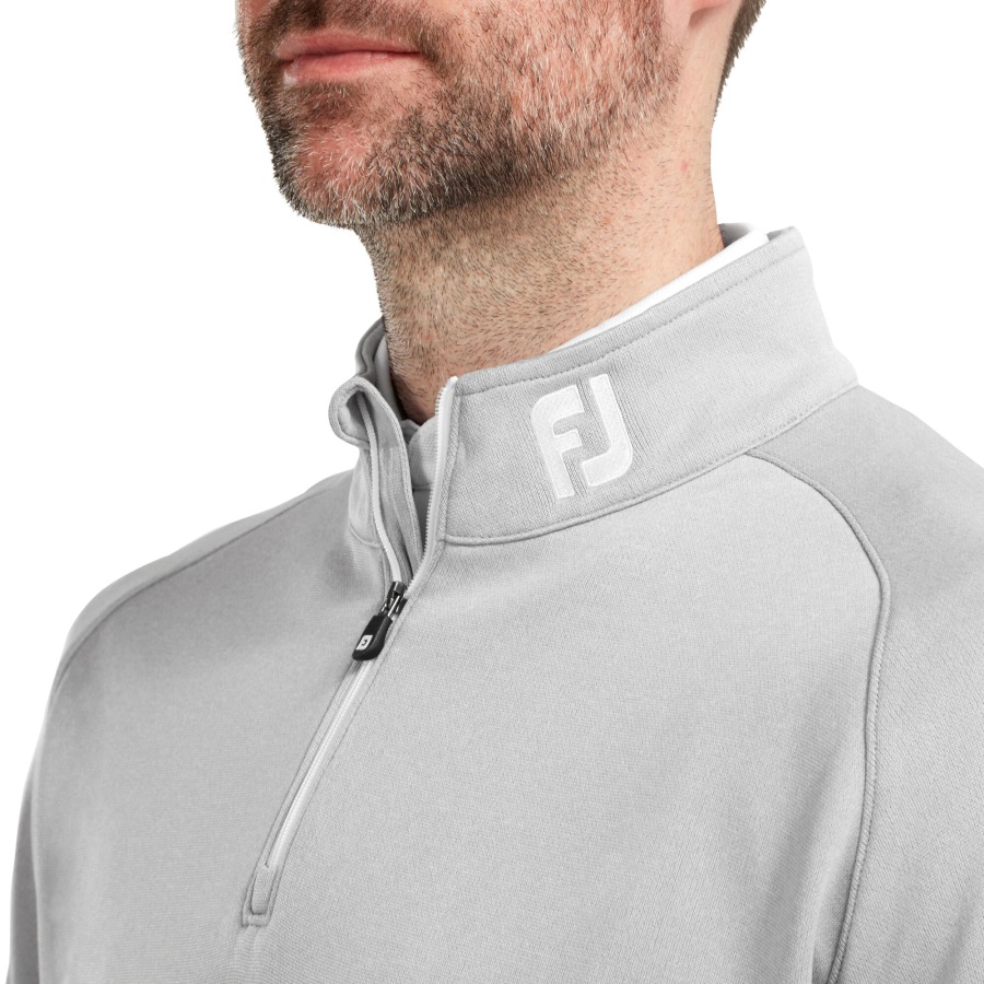 Chill-Out Pullover Footjoy Heather Grey