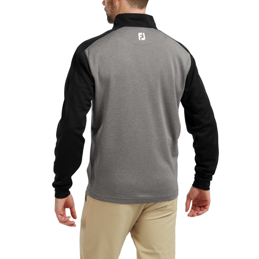 Black-Heather Coal Heather Colour Block Chill-Out Footjoy