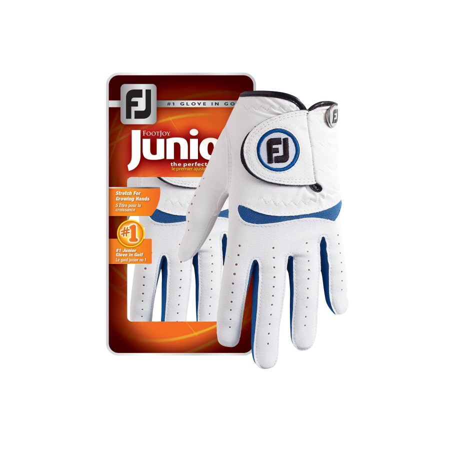 FJ Junior Footjoy White-Cobalt