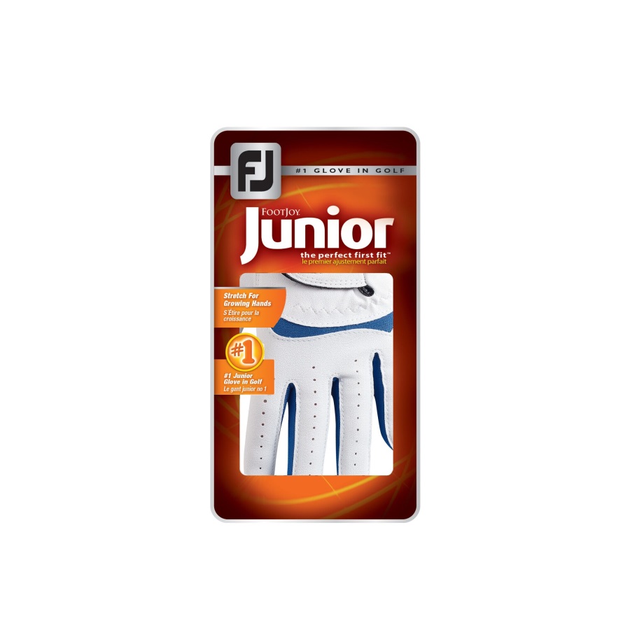 FJ Junior Footjoy White-Cobalt