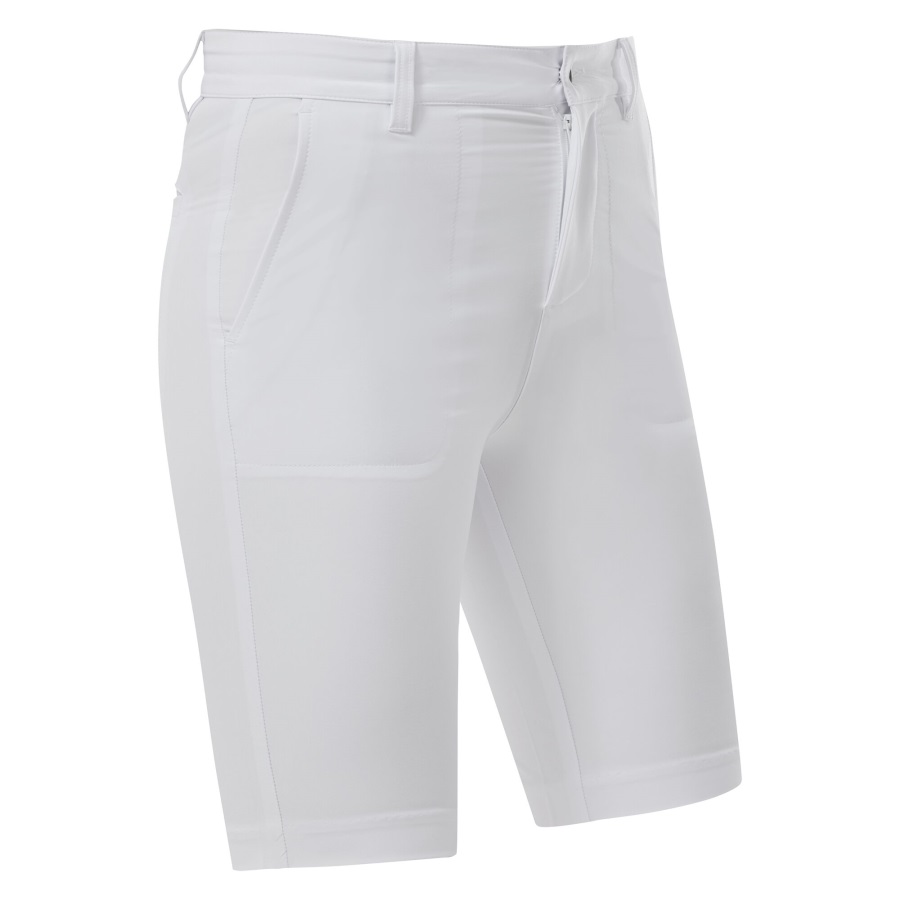 White Stretch Shorts Footjoy