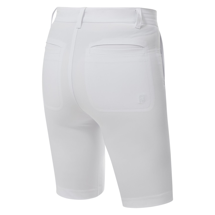 White Stretch Shorts Footjoy