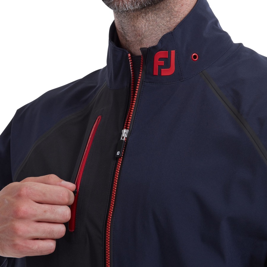 Footjoy FJ HydroTour Jacket Navy-Black-Red