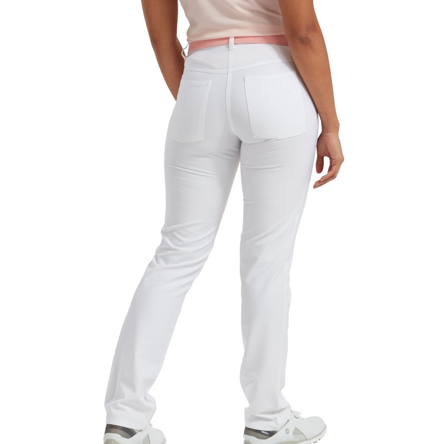 Footjoy GolfLeisure Stretch Trousers Women White
