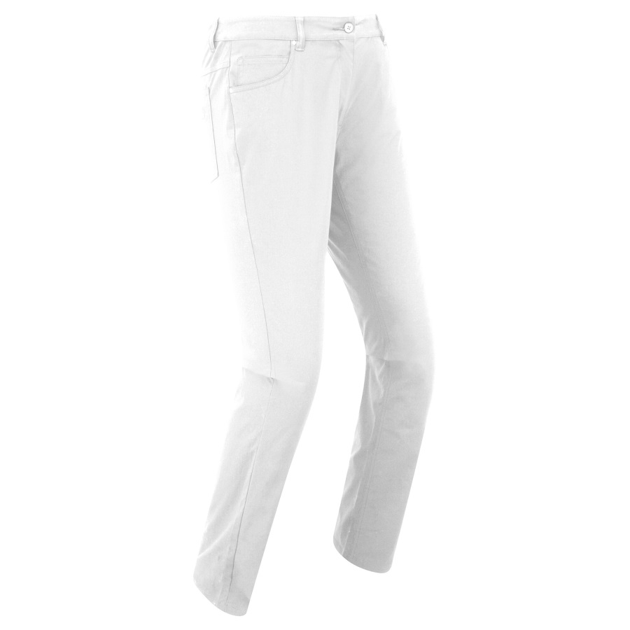 White GolfLeisure Stretch Trousers Women Footjoy