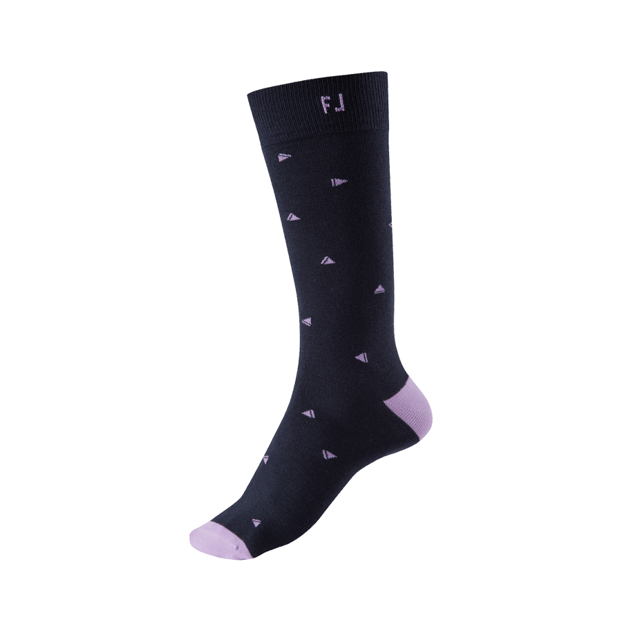 Navy-Lavender ProDry Lightweight Fashion Crew Footjoy