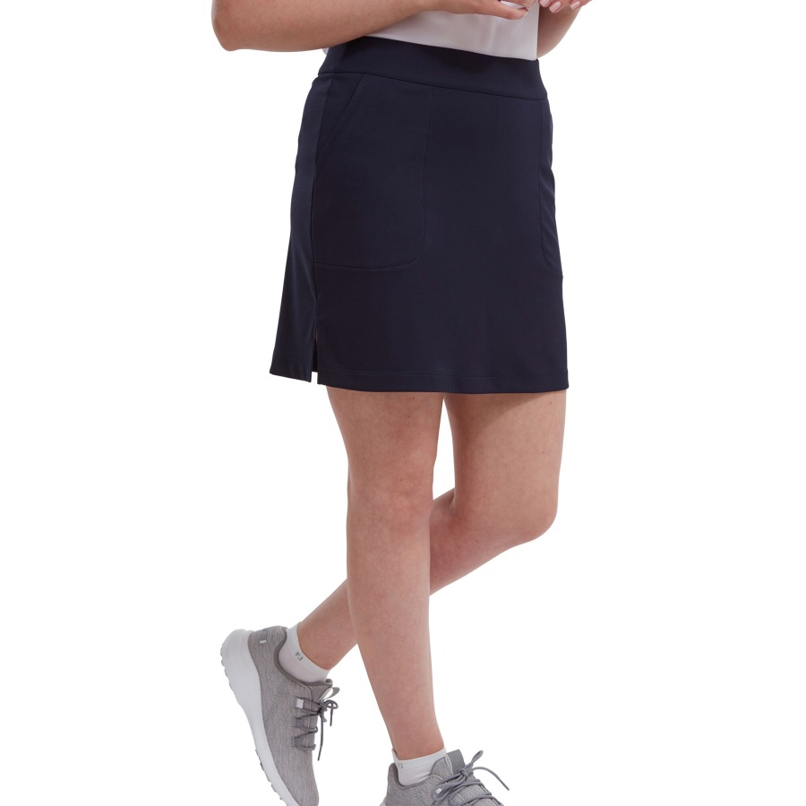 Navy Footjoy Interlock Stretch Skort