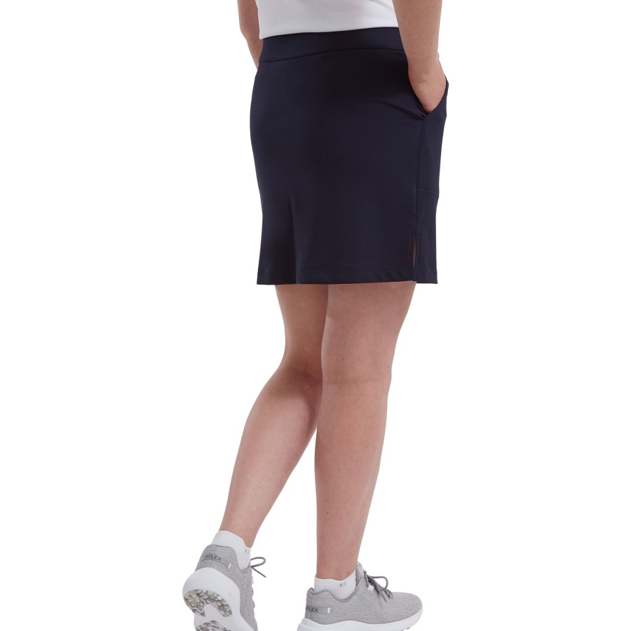 Navy Footjoy Interlock Stretch Skort
