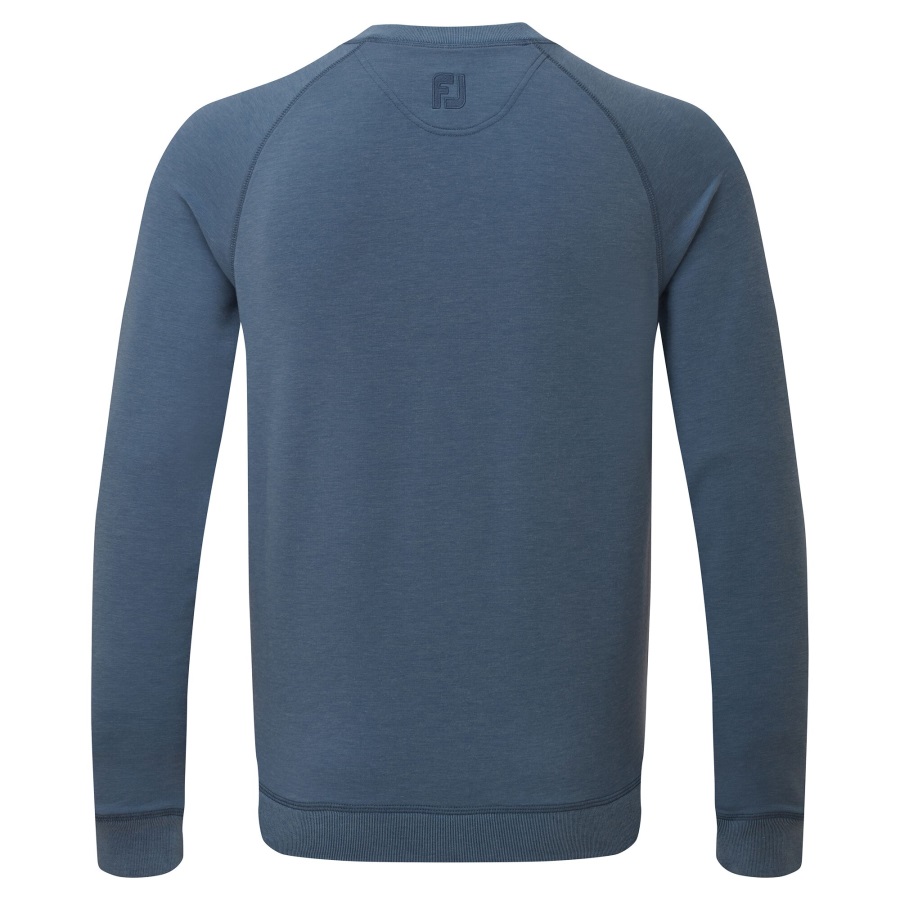 Footjoy French Terry Crew Neck Sweater Ink