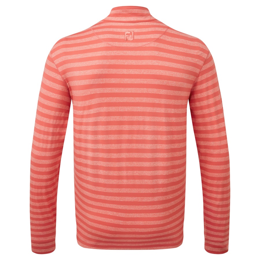 Orange Peached Jersey Tonal Stripe Chill-Out Footjoy