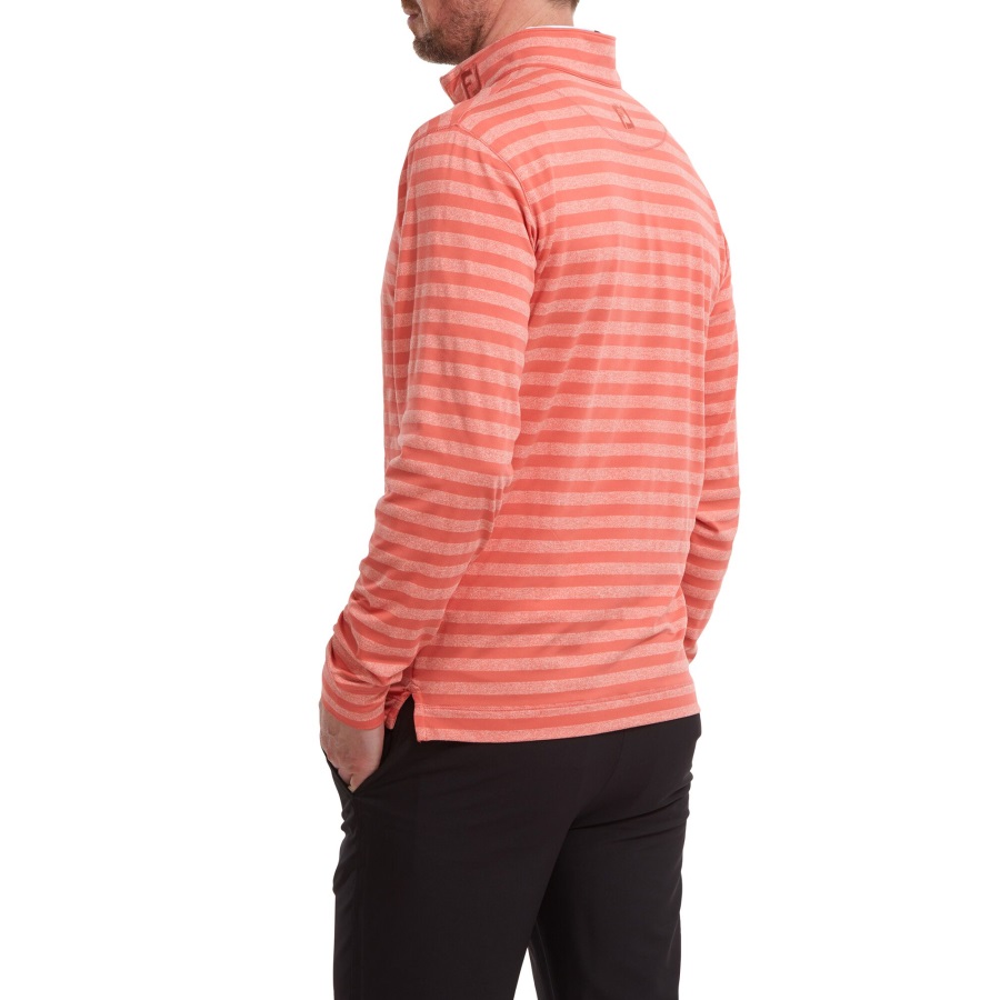 Peached Jersey Tonal Stripe Chill-Out Footjoy Orange