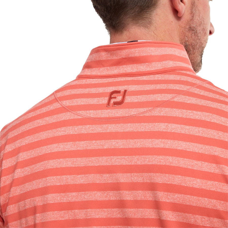 Peached Jersey Tonal Stripe Chill-Out Footjoy Orange