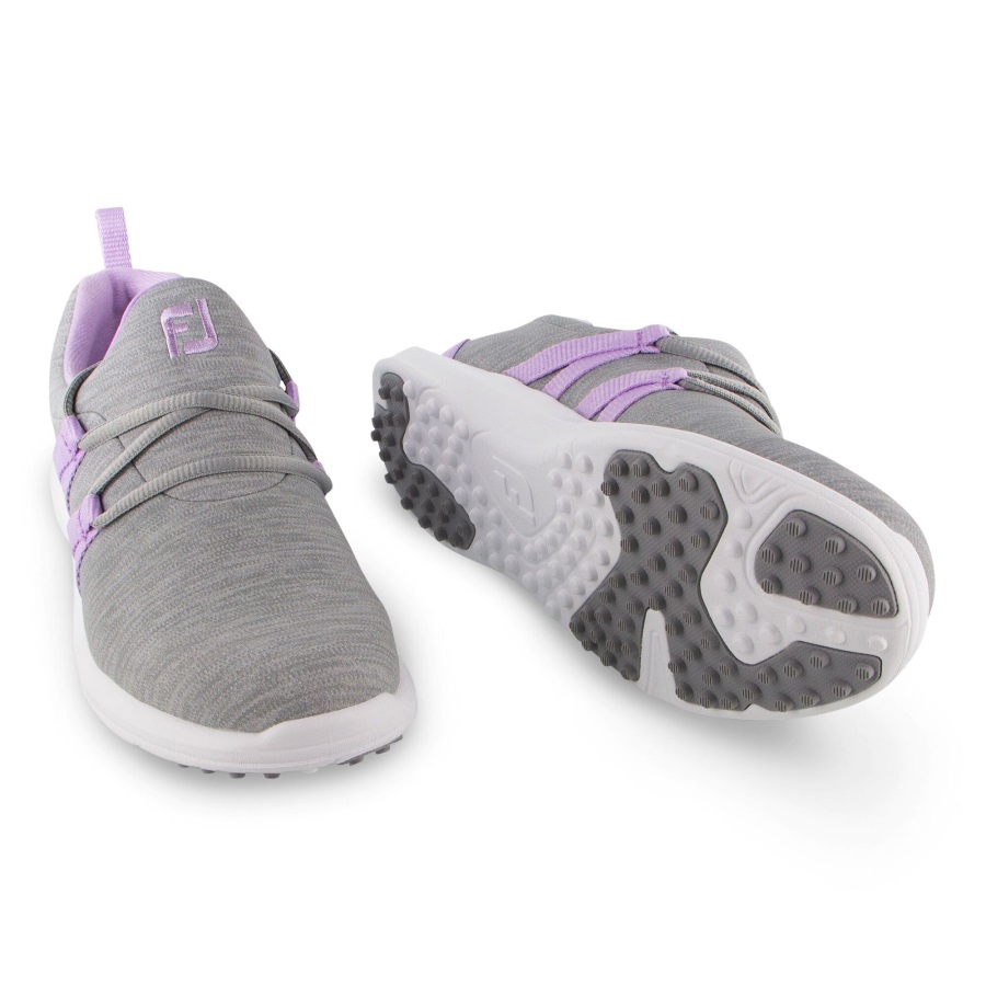 FJ Leisure Slip-on Women-Previous Season Style Footjoy Grey-Orchid
