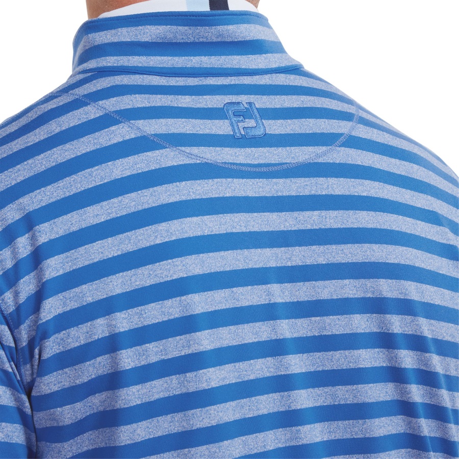Footjoy Peached Jersey Tonal Stripe Chill-Out Royal