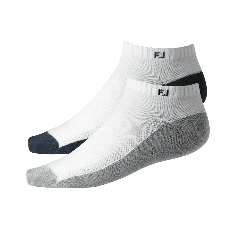 Footjoy White ProDry Lightweight Sportlet 2 pair pack