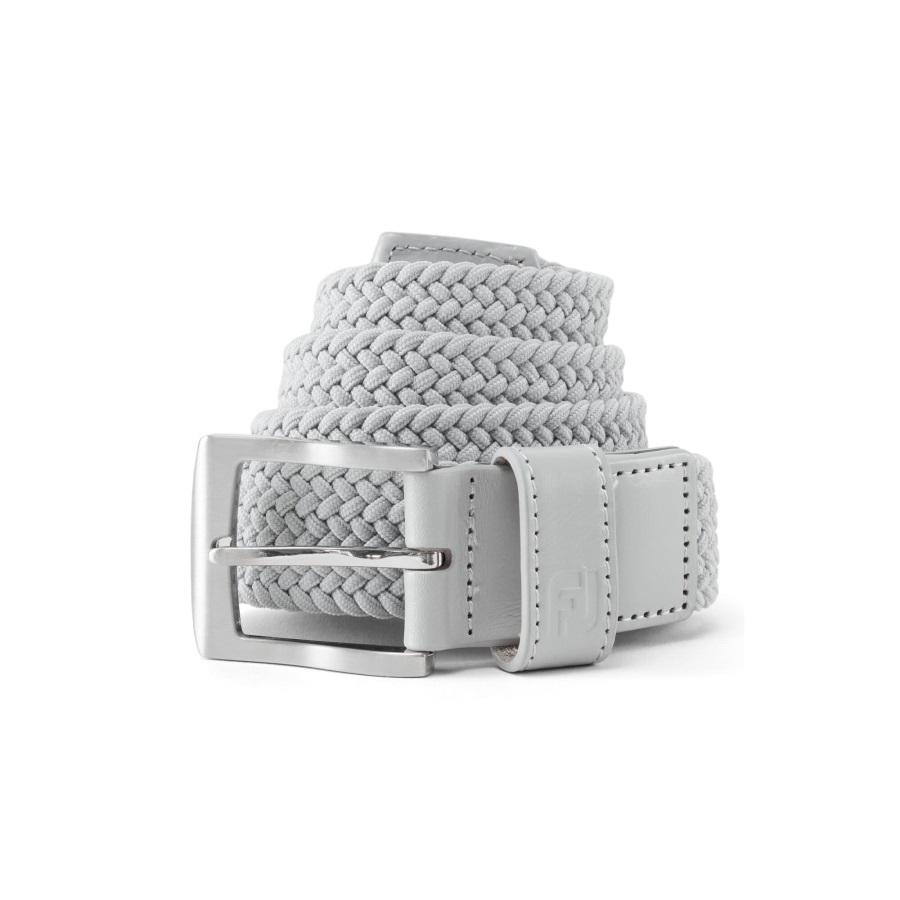 Braided Belt Footjoy Grey