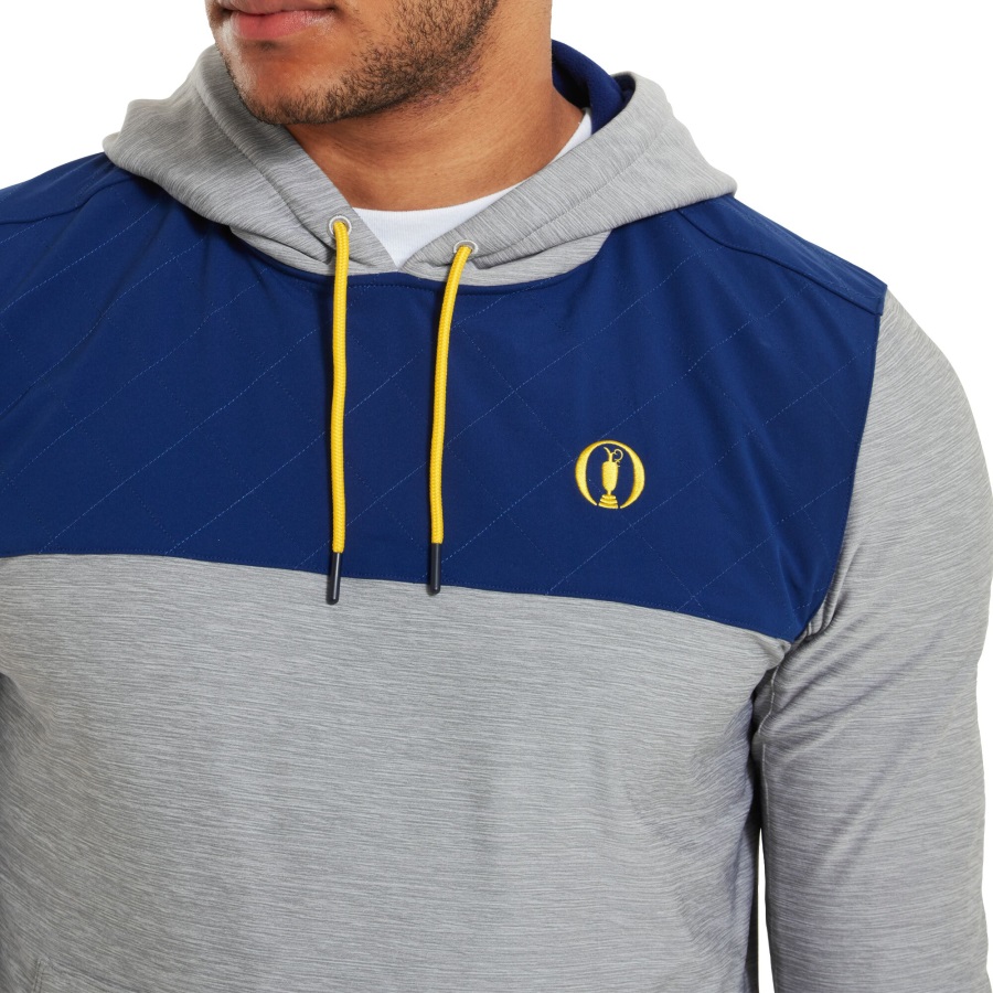Footjoy Silver-Open Blue Open Hybrid Hoodie