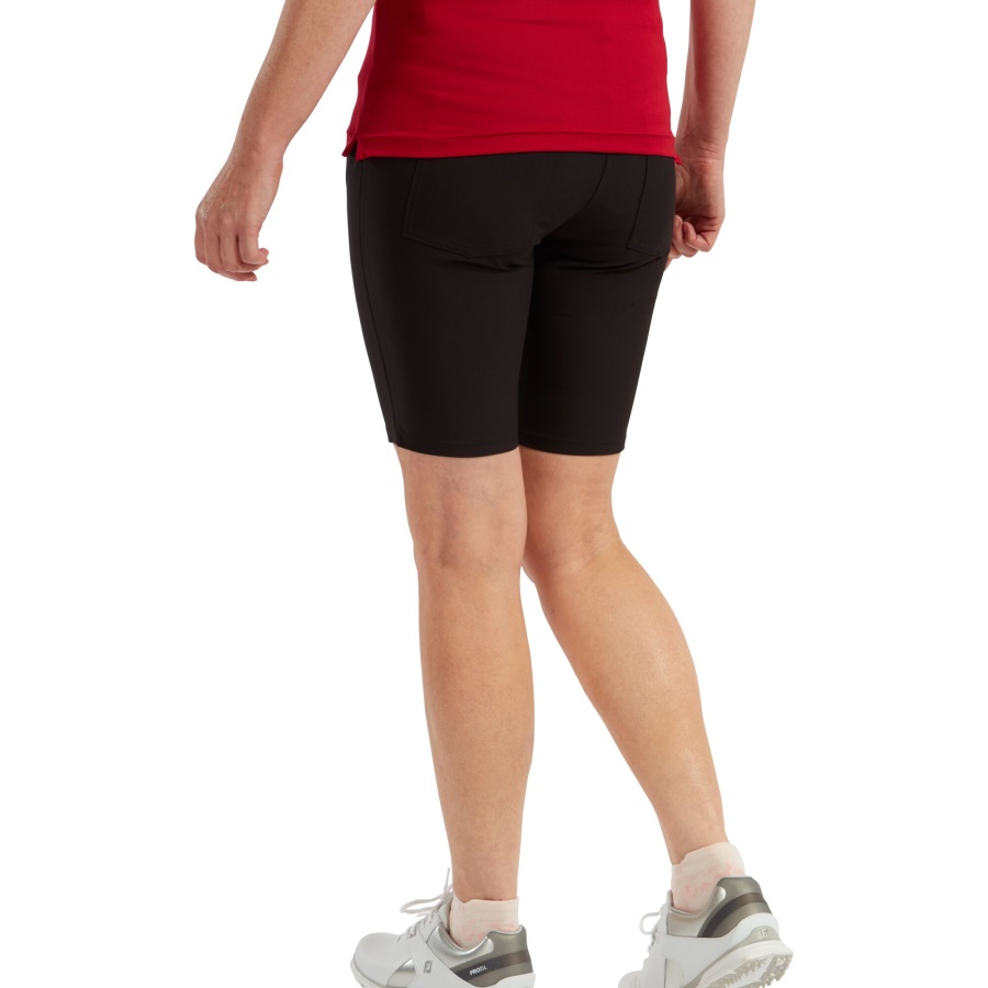 Golfleisure Stretch Shorts Women Black Footjoy