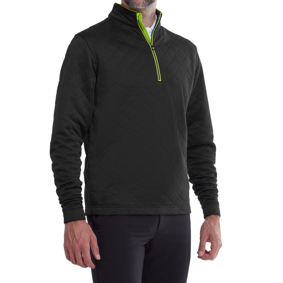 Black-Lime Footjoy Quilted Chill-Out Xtreme