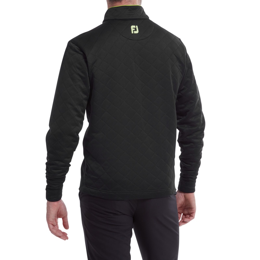 Black-Lime Footjoy Quilted Chill-Out Xtreme