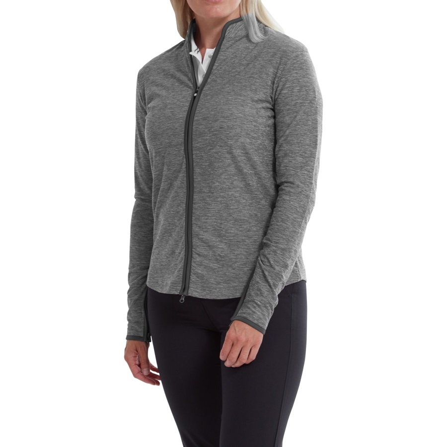 Charcoal Women's Space Dye Fleece Footjoy