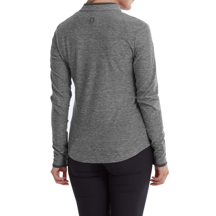 Footjoy Women's Space Dye Fleece Charcoal