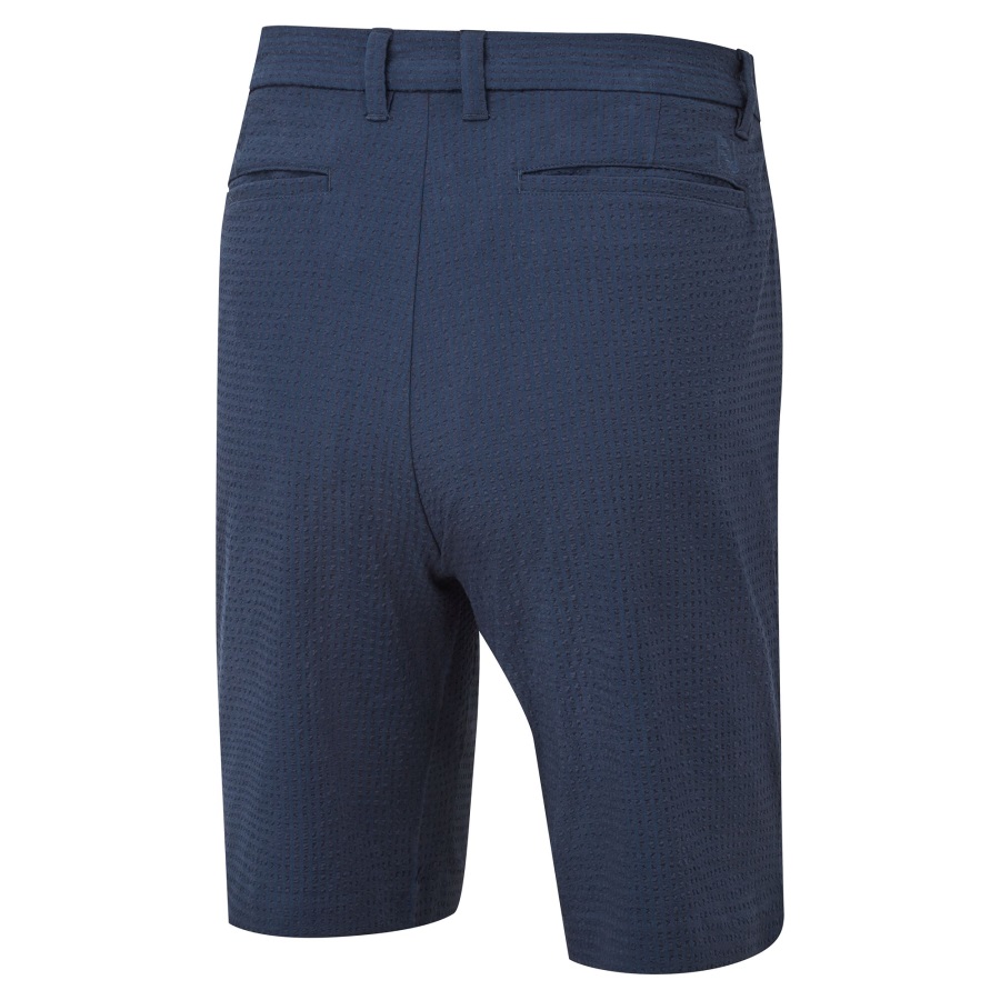 Footjoy Performance Seersucker Shorts Navy