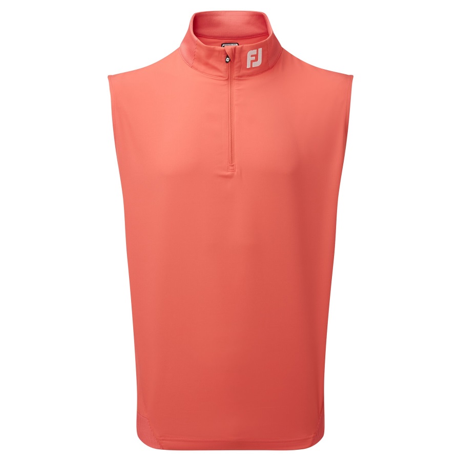 Orange Stretch Woven Vest Footjoy