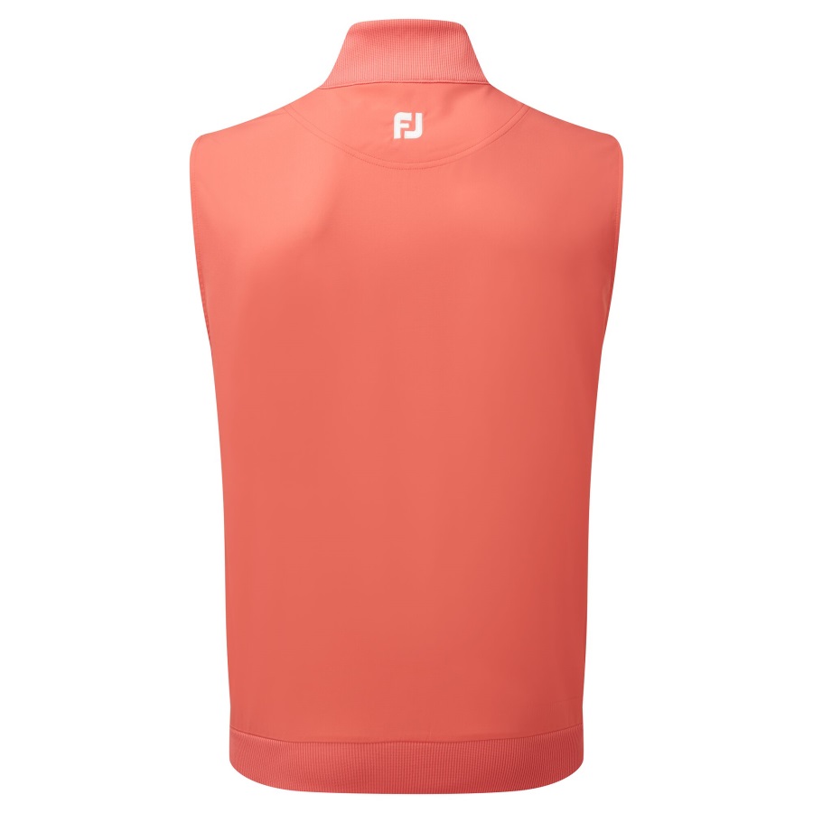 Stretch Woven Vest Footjoy Orange