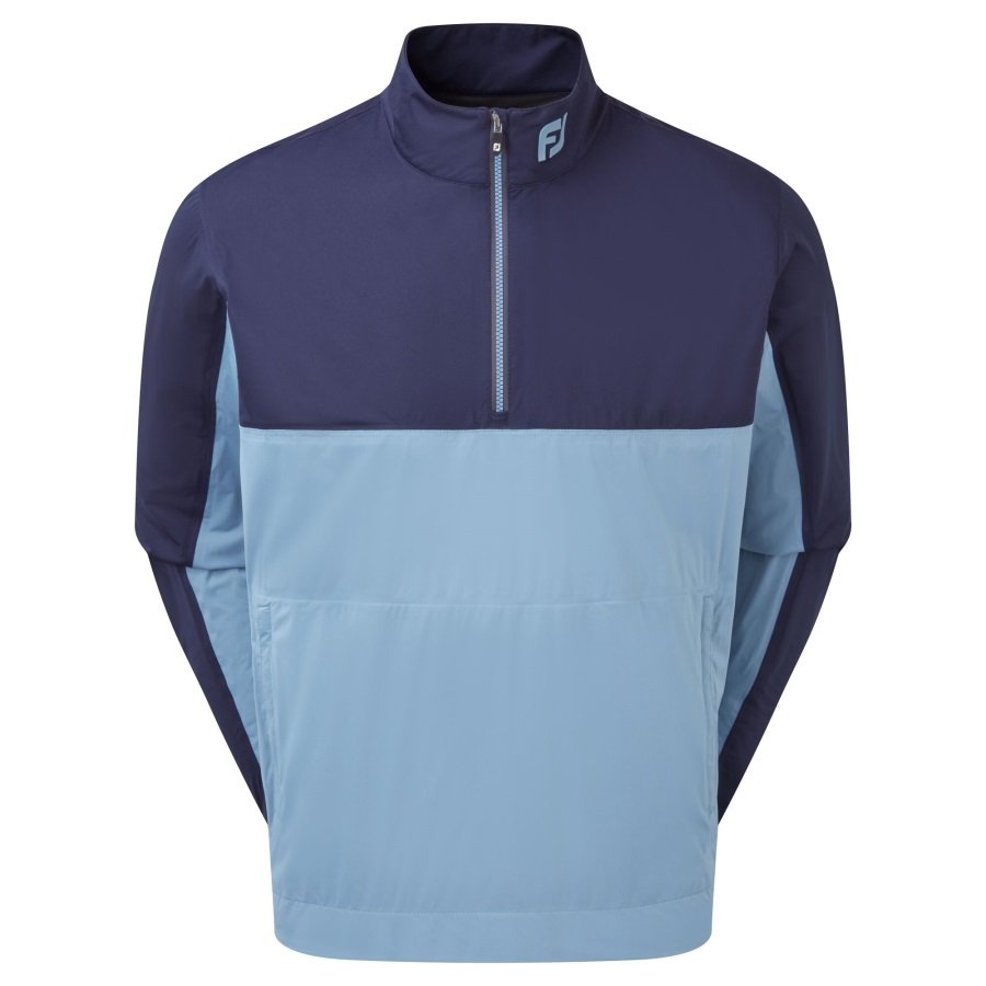 Footjoy Navy-Denim FJ HydroKnit 1-2 Zip